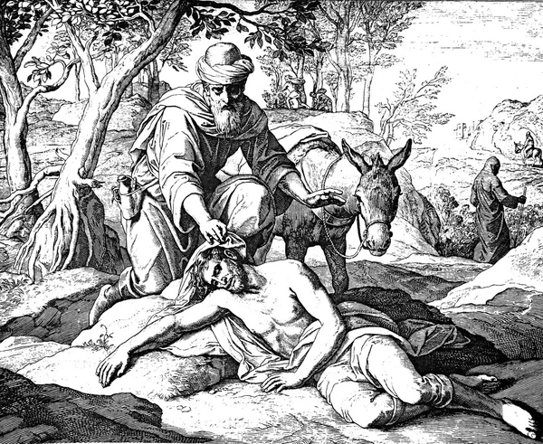 The Good Samaritan — Stock Photo, Image