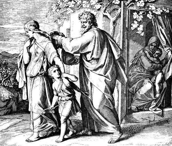 Abraham Sends Ishmael Away 