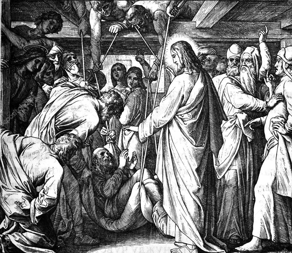 Jesus Heals a Paralytic 