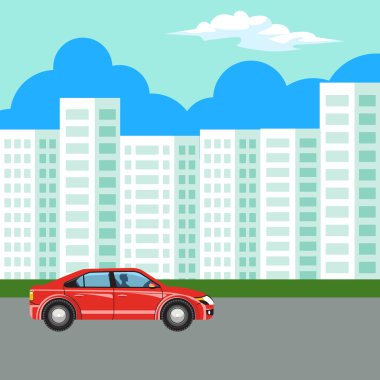 modern ve yeni apartman