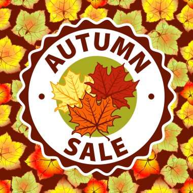 Sonbahar indirimler ve satış