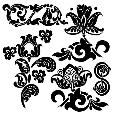 çiçek süsleme seti