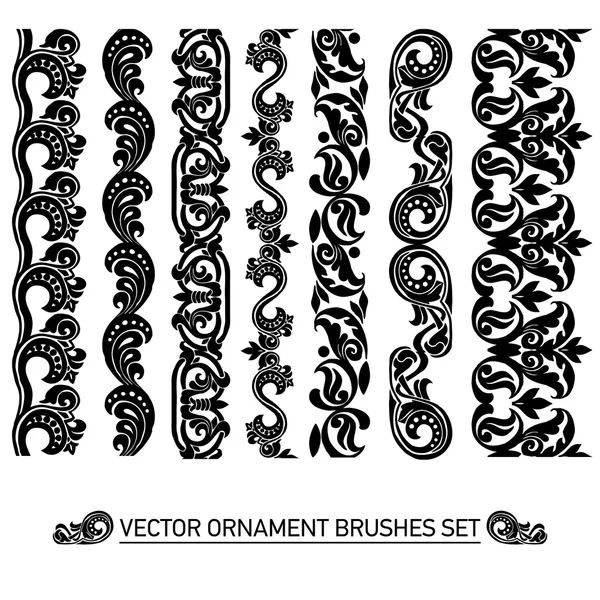 Vector brushes set — Stock Vector