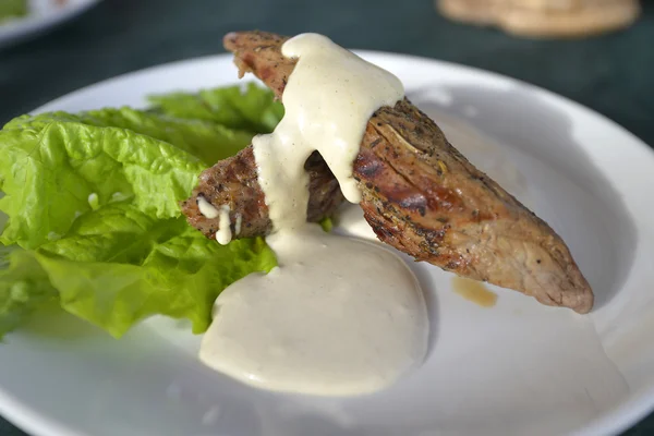 Smakelijke restaurant voedsel — Stockfoto