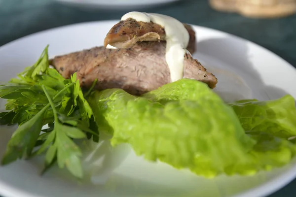 Lezzetli Restoran gıda — Stok fotoğraf