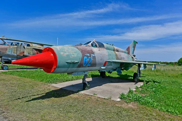 Ukraine Poltava 2020 Musée Aviation Stratégique Longue Portée Été Créé — Photo