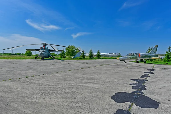 Ukraine Poltava 2020 Musée Aviation Stratégique Longue Portée Été Créé — Photo