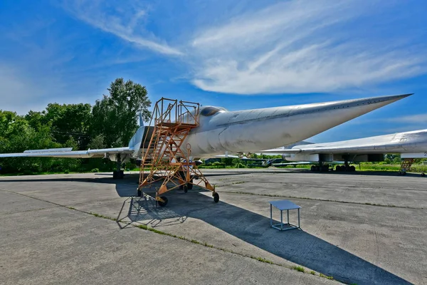 Ukrajina Poltava06 2020 Muzeum Dálkového Strategického Letectví Vzniklo Území Vojenského — Stock fotografie