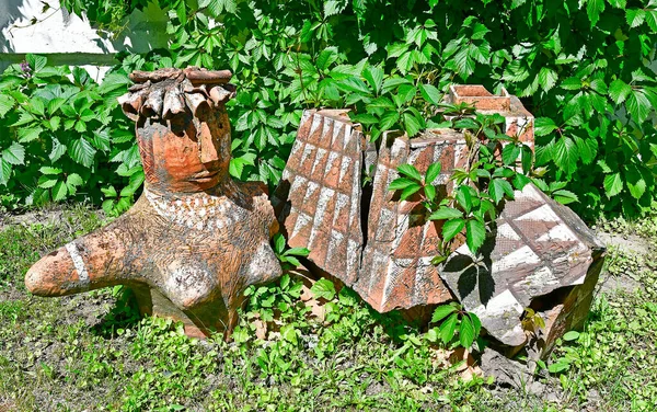 Ucrânia Poltava 2020 Museu Reserva Nacional Cerâmica Ucraniana Opishnya Esta — Fotografia de Stock