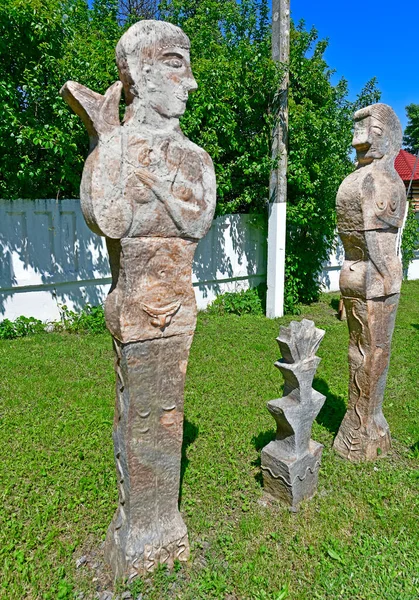 Ucrânia Poltava 2020 Museu Reserva Nacional Cerâmica Ucraniana Opishnya Esta — Fotografia de Stock