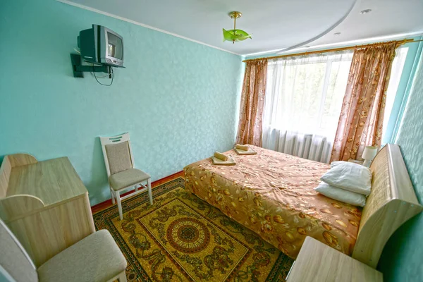 Ukraina Primorsk 2020 Hotellrum Hotell Nöjescentret Primorsk Azovska Sjön — Stockfoto