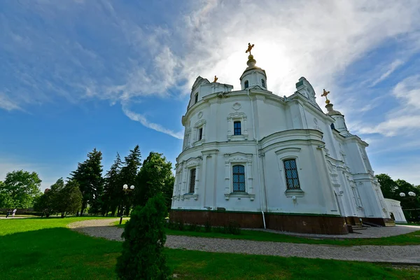 Ucrania Poltava 2020 Catedral Asunción Ivanova Gora Primer Edificio Piedra — Foto de Stock