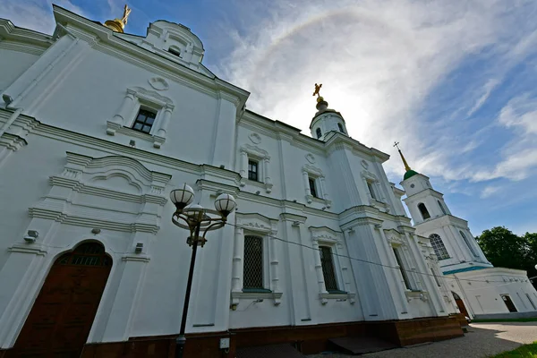 Ukraina Połtawa 2020 Katedra Wniebowzięcia Pańskiego Ivanovej Górze Jest Pierwszym — Zdjęcie stockowe