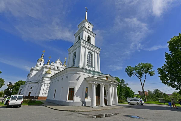 Ukraine Poltava 2020 Assumption Cathedral Ivanova Gora First Stone Building — Stock Photo, Image