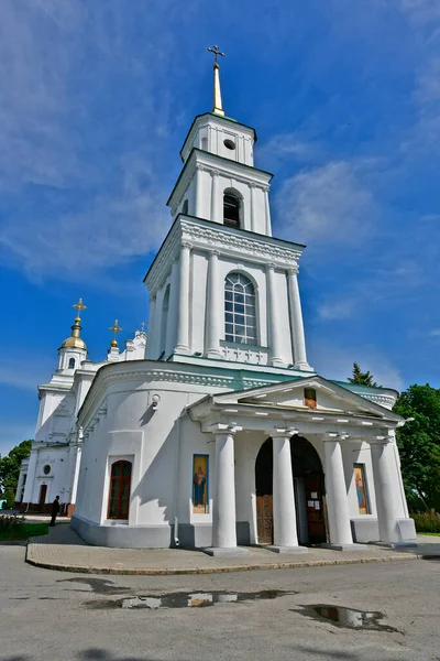 Ucrânia Poltava 2020 Catedral Assunção Ivanova Gora Primeiro Edifício Pedra — Fotografia de Stock