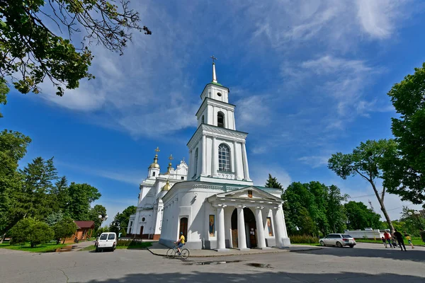 Ucrania Poltava 2020 Catedral Asunción Ivanova Gora Primer Edificio Piedra —  Fotos de Stock