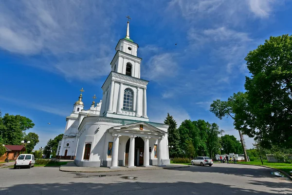 Ucrânia Poltava 2020 Catedral Assunção Ivanova Gora Primeiro Edifício Pedra — Fotografia de Stock