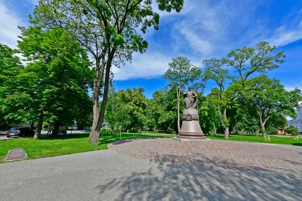 Oekraïne Poltava 2020 Het Monument Voor Hetman Van Oekraïne Mazepa — Stockfoto