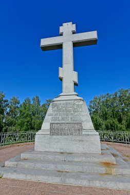 Yabancı Sampson Tapınağı, Rus ordusunun 1709 'da İsveçlilere karşı zaferi şerefine 1852' de kuruldu..