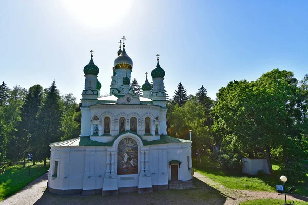 Świątynia Sampsona Obcego Została Założona 1852 Roku Dla Uczczenia Zwycięstwa — Zdjęcie stockowe