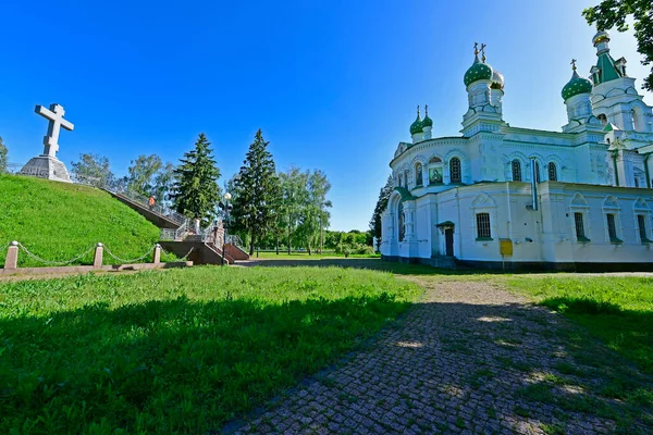 Främlingen Sampsons Tempel Grundades 1852 För Att Hedra Den Ryska — Stockfoto