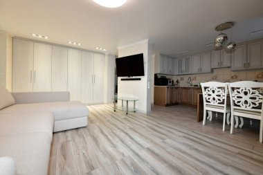 Modern bir daire, orijinal tasarım..