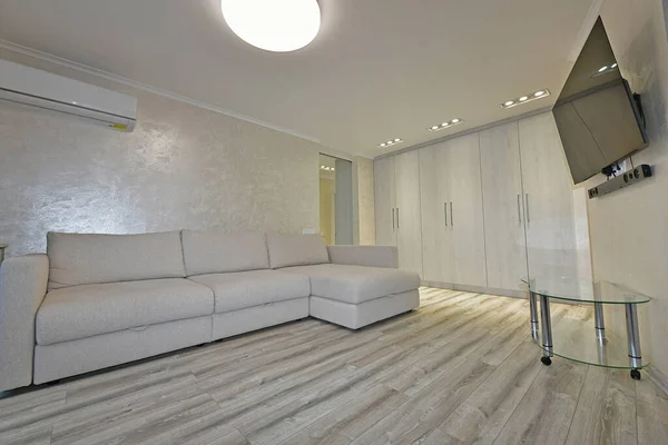 Interno Appartamento Moderno Design Originale — Foto Stock