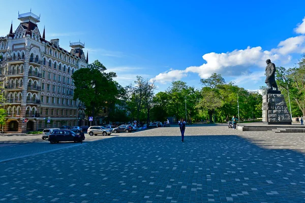 Ukraina Odessa 2021 Shevchenko Park Park Odessie Terytorium Parku Jest — Zdjęcie stockowe