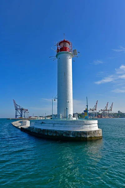 Paseo Barco Por Costa Odessa Hermosos Paisajes Marinos — Foto de Stock