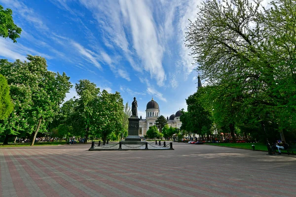 Ukrajna Odessa 2021 Odessa Transfiguration Cathedral Legnagyobb Ortodox Templom Odessa — Stock Fotó