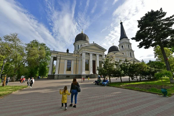 Ukrajina Odessa05 2021 Odessa Transfiguration Cathedral Největší Pravoslavný Kostel Oděse — Stock fotografie