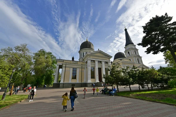 Ukrajina Odessa05 2021 Odessa Transfiguration Cathedral Největší Pravoslavný Kostel Oděse — Stock fotografie