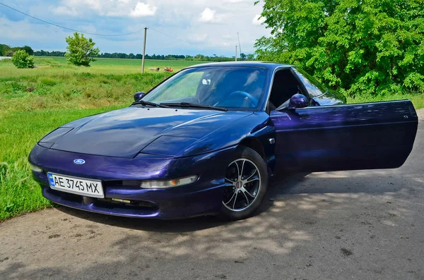 Ukraine Novomoskovsk 2021 Belle Voiture Sport Restaurée Ford Probe Lavé — Photo