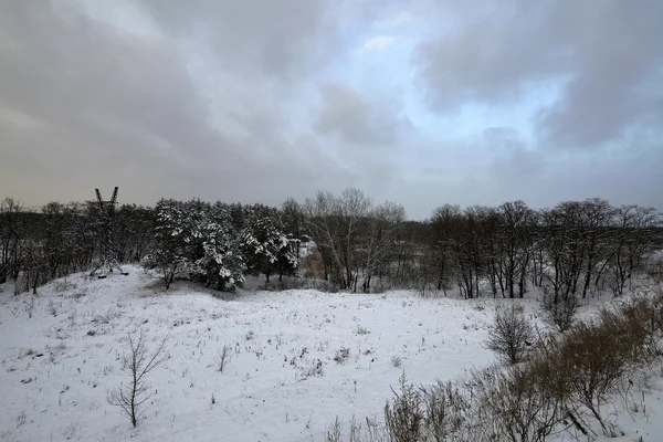 Paisagem inverno — Fotografia de Stock