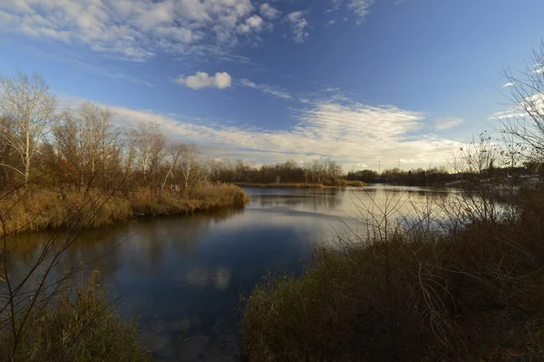 Fiume Novomoskovsk Samara . — Foto Stock