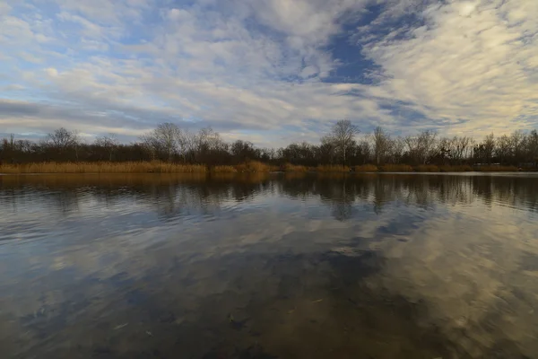 Novomoskovsk river Samara. — Stock Photo, Image