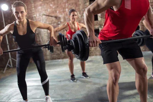 Bodybuilders hebben opleiding — Stockfoto