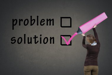Kız büyük marker oy sorunu veya çözüm ile