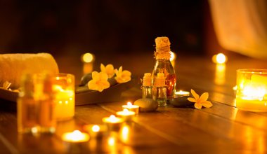 Spa Masaj için ayarla 