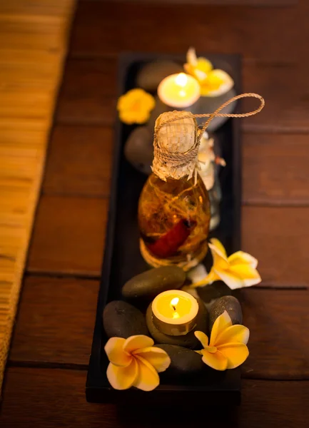 Set for spa massage — Stock Photo, Image