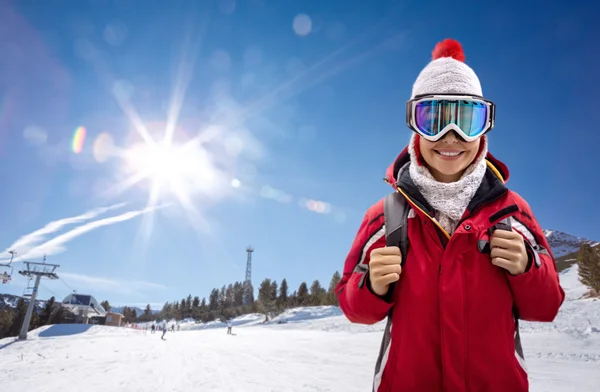 Portrait of smiling woman — Stock Photo, Image