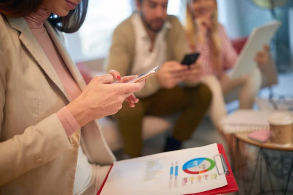 Group Business Colleagues Consulting Working Together Project — Stock Photo, Image