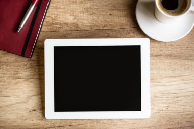Tablet yakın çekim