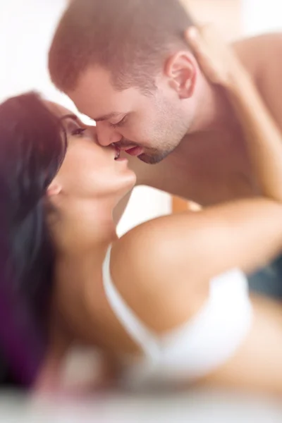 Sexy beauty couple — Stock Photo, Image