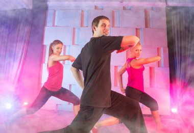 insanlar Zumba dans