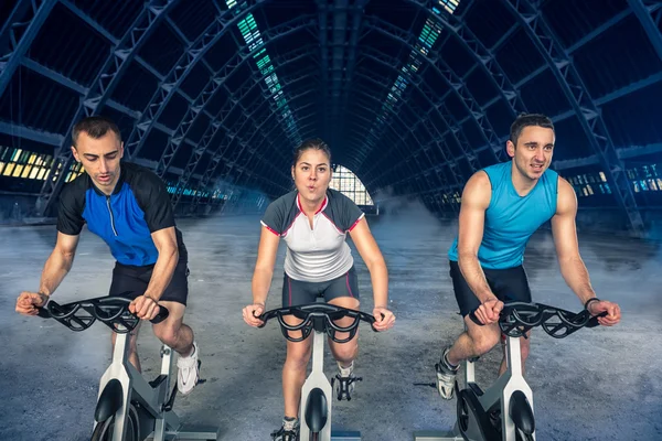Spinning class — Stock Photo, Image
