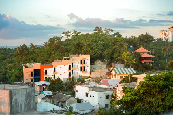 Construction of residential buildings — Stock Photo, Image