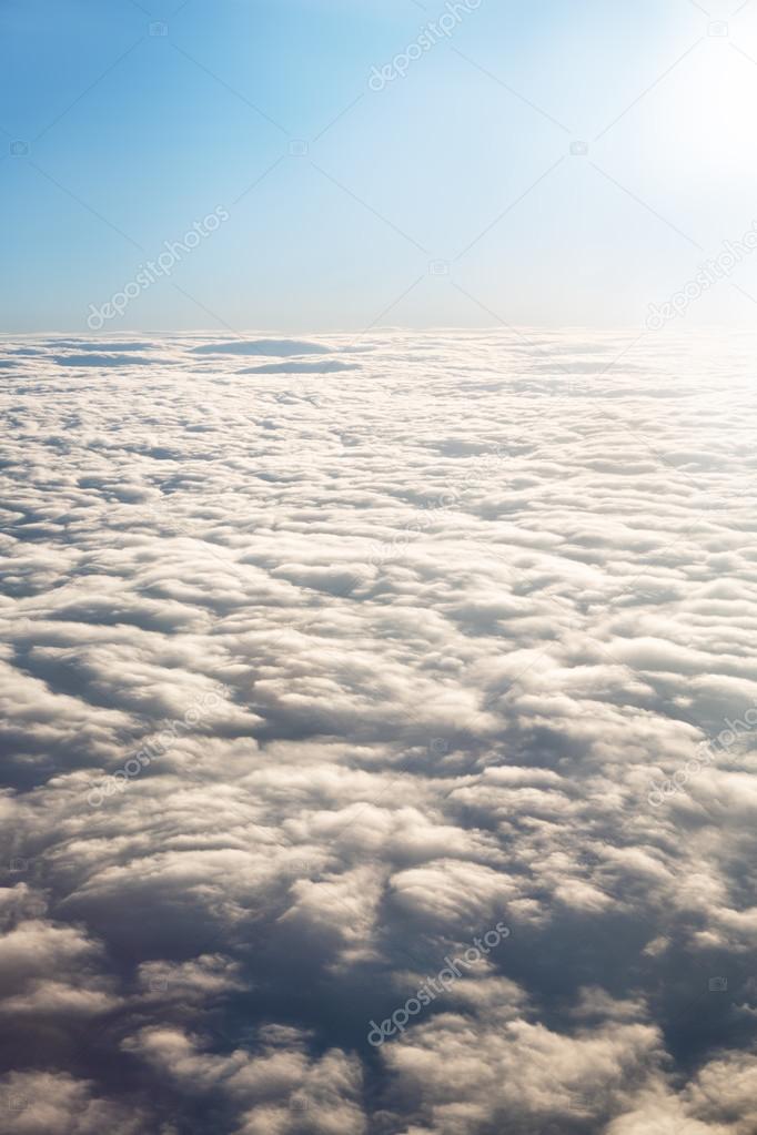 Above the clouds