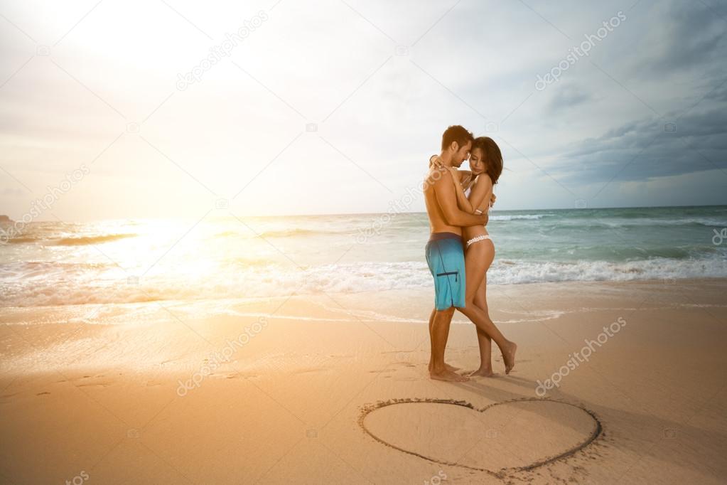 Young couple in love