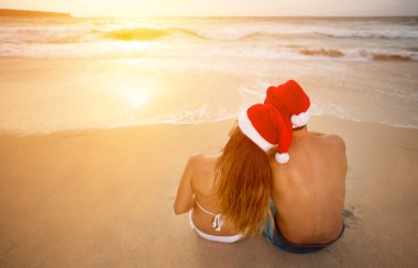 Romantik Noel tatil
